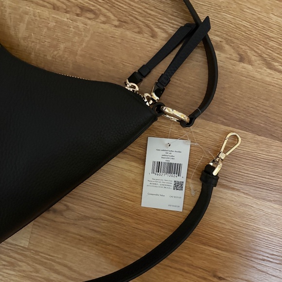 Kate Spade Women’s Zippy Pebbled Leather Shoulder Bag - Picture 8 of 12
